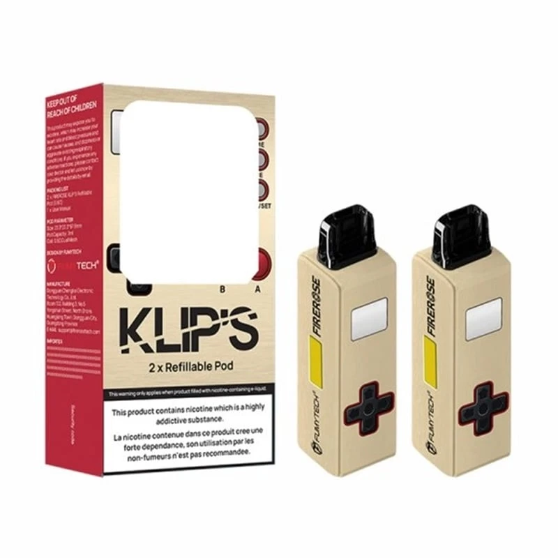 Cartouche de remplacement pour le Kit Klip's de Fumytech et Firerose